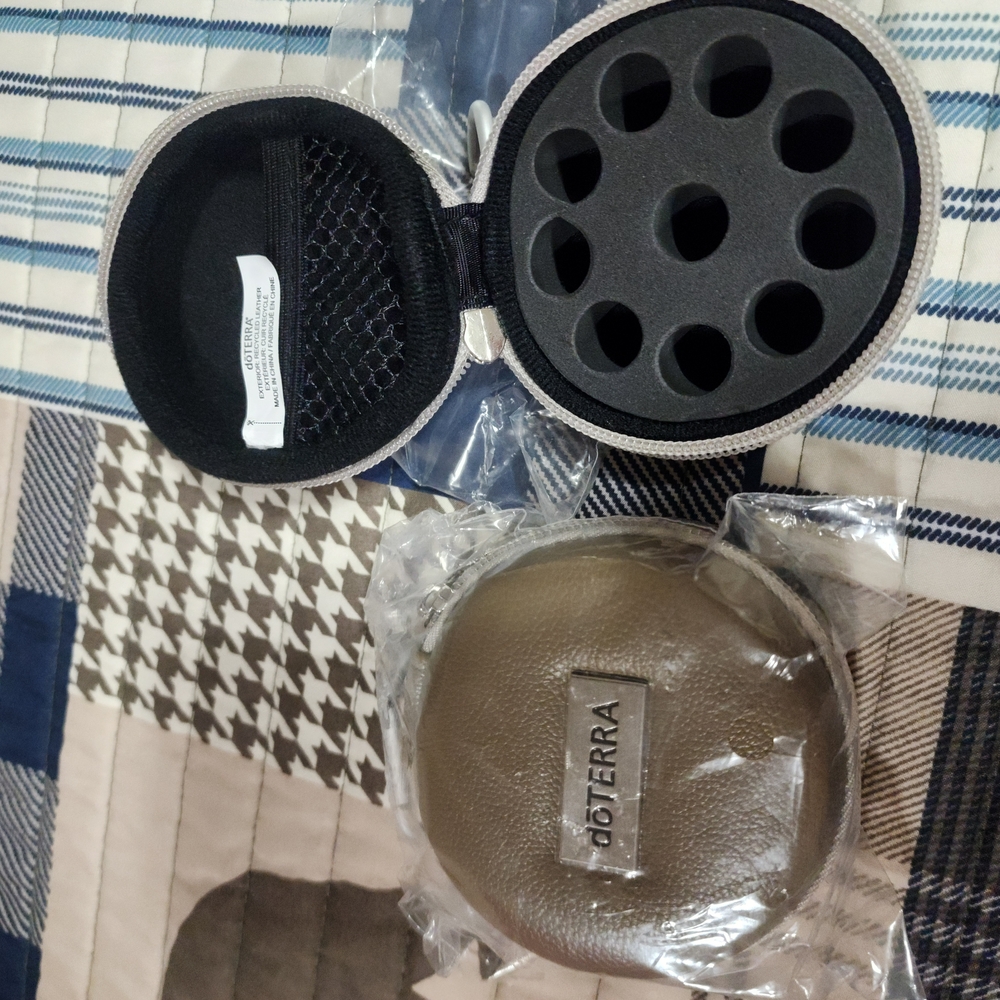 Doterra Tan Sample Vial Oil Case